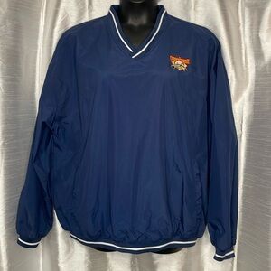 Cooperstown Dreams Park Men’s 2XL Navy V Neck Lined Windbreaker Pullover